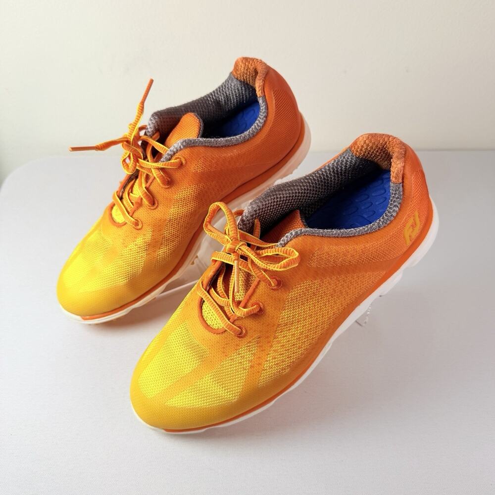 FootJoy Empower Women’s Golf Shoes Size 8M Orange 98005